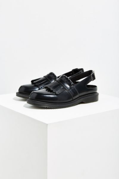 dr martens slingback loafers