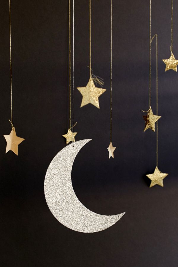 Meri Meri Moon And Star Hanging Decorations Urban Outfitters