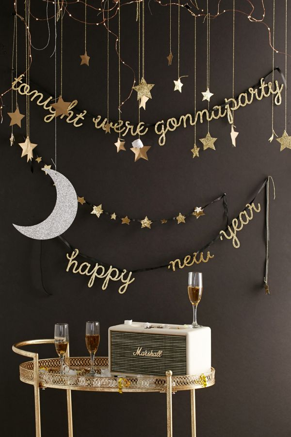 Meri Meri Moon And Star Hanging Decorations Urban Outfitters