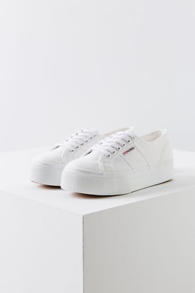 superga white platform shoes