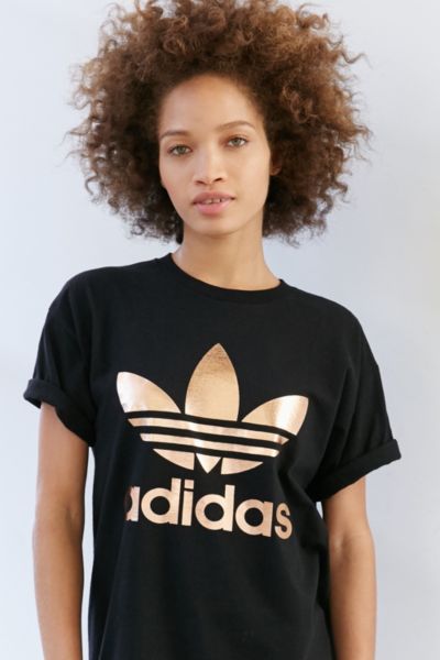 adidas double logo shirt