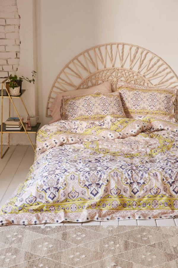 Plum Bow Anza Tiled Duvet Cover Urban Outfitters