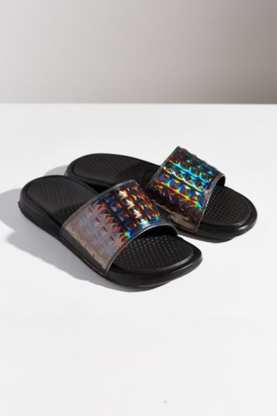 holographic slides nike