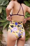 Out From Under Printed Flat High-Waisted Bikini Bottom #3