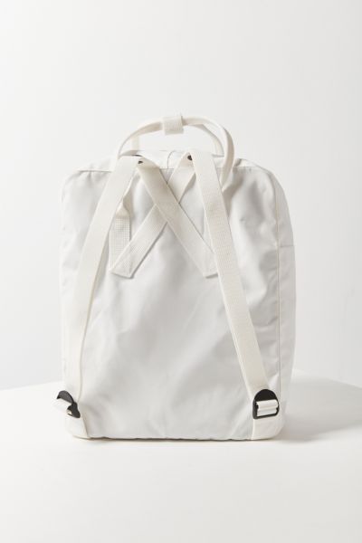 kanken white backpack