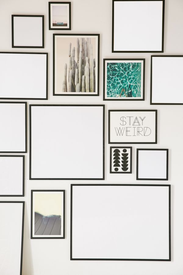 Black Wood Art Print Frame Urban Outfitters Canada