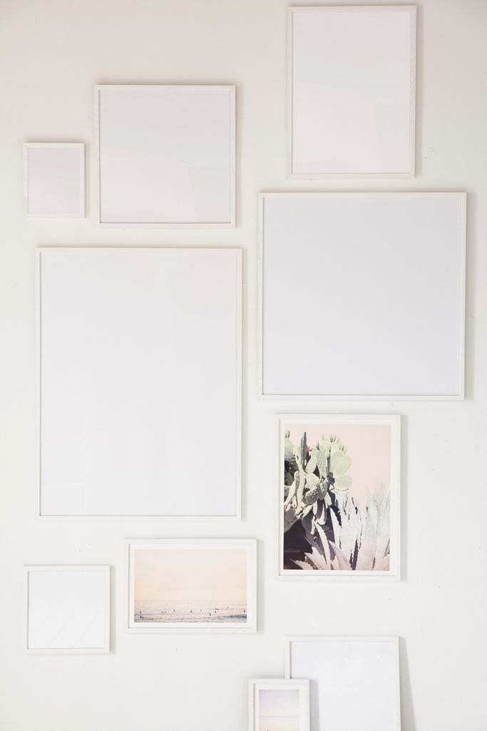 White Wood Art Print Frame Urban Outfitters