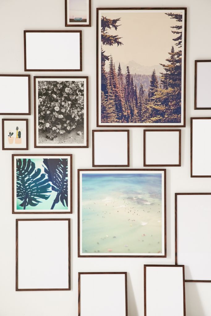 Walnut Wood Art Print Frame Urban Outfitters