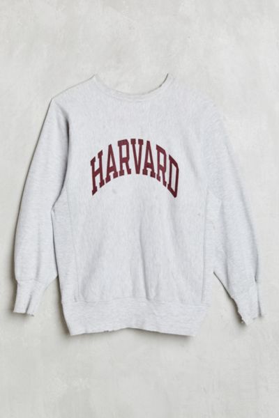 champion harvard crewneck