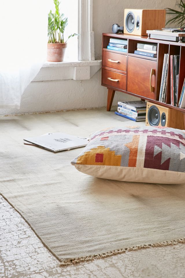 Hazy TieDye Wool Woven Rug Urban Outfitters