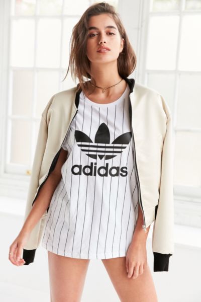 adidas trefoil boyfriend tee
