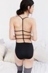 Danskin Women's NYCB Strappy Back Leotard with Princess Seams