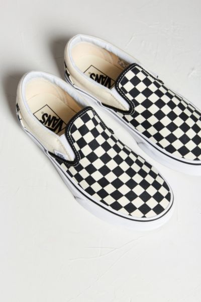 the checkered vans