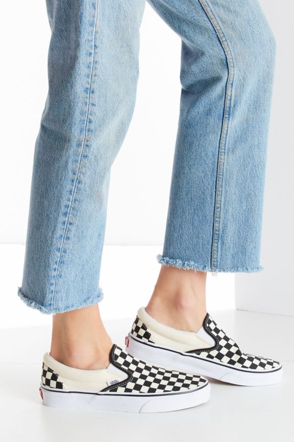 Vans Checkerboard Slip On Sneaker Urban Outfitters