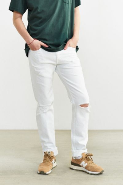 white levi 511 jeans