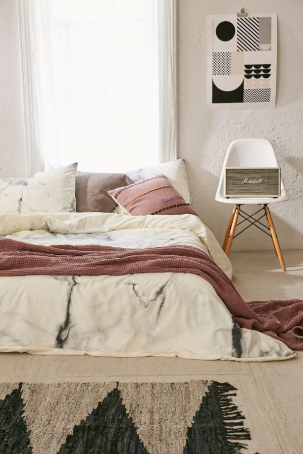 Chelsea Victoria For Deny Marble Duvet Cover Urban Outfitters