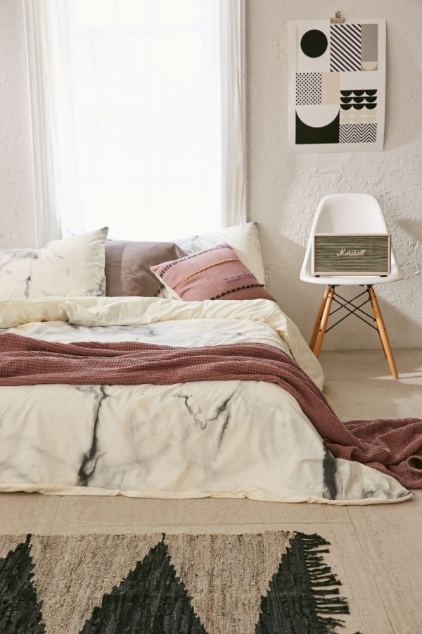 Chelsea Victoria For Deny Marble Duvet Cover Urban Outfitters Canada