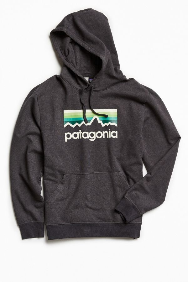 Patagonia Line Logo Hoodie Sweatshirt | Urban Outfitters
