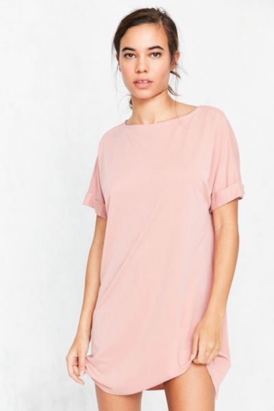 boat neck t shirt dress