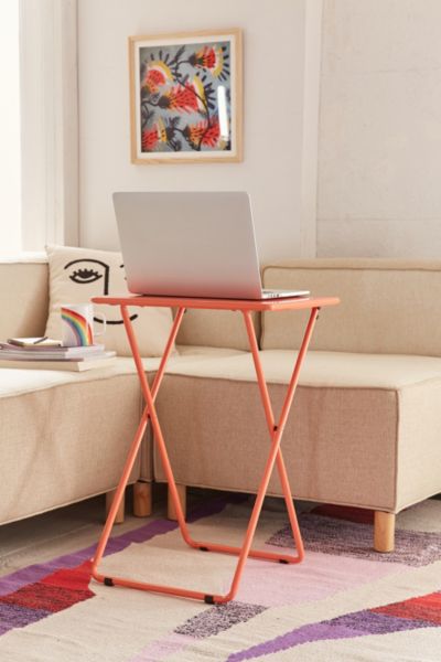 Metal Folding Tray Table Urban Outfitters   38738845 086 B