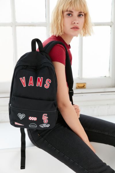 vans calico backpack