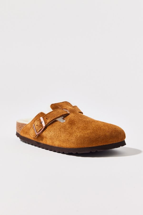 Slide View: 3: Birkenstock Boston Shearling Clog