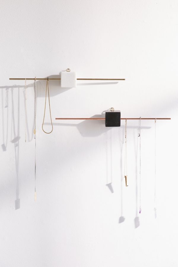 Stone Block Hanging Jewelry Organizer Urban Outfitters
