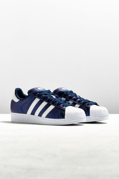 adidas superstar metallic blue