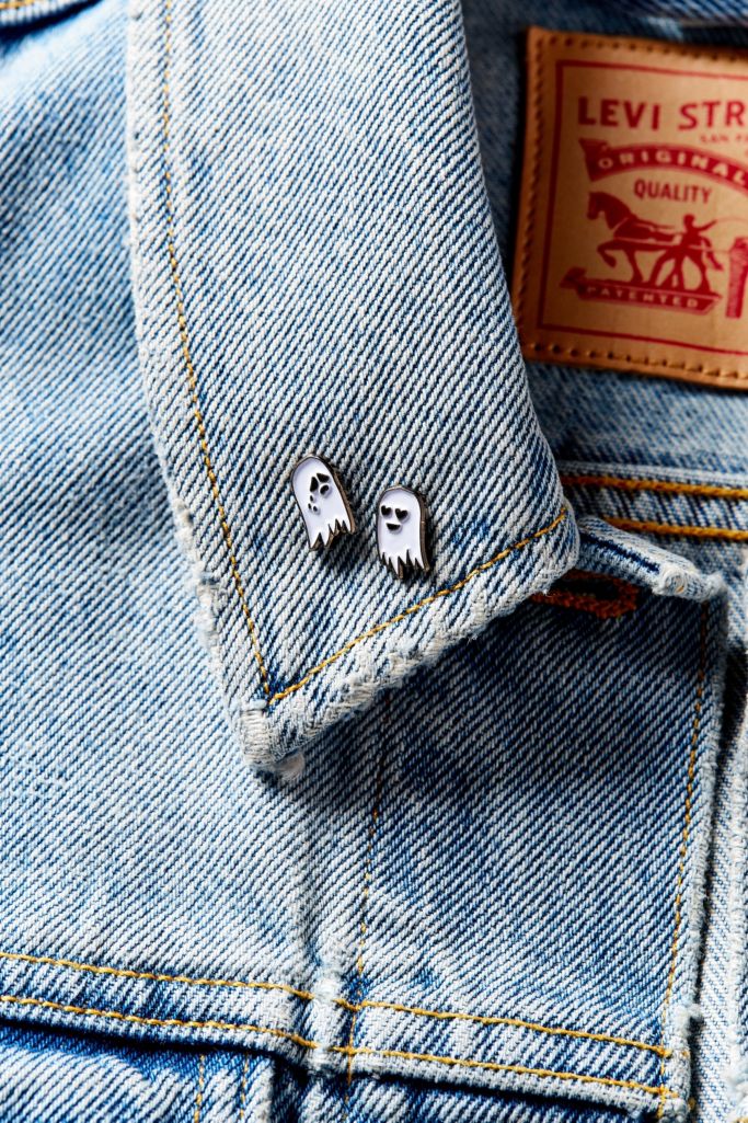 Sara M. Lyons Mini Ghost Pin Set | Urban Outfitters