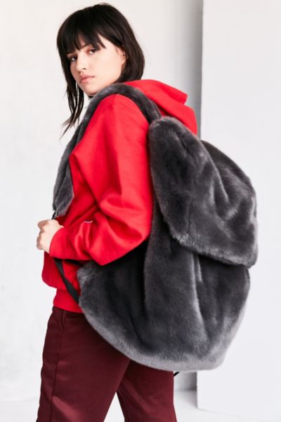 sac puma fourrure