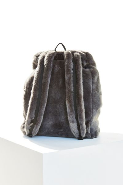 puma faux fur backpack