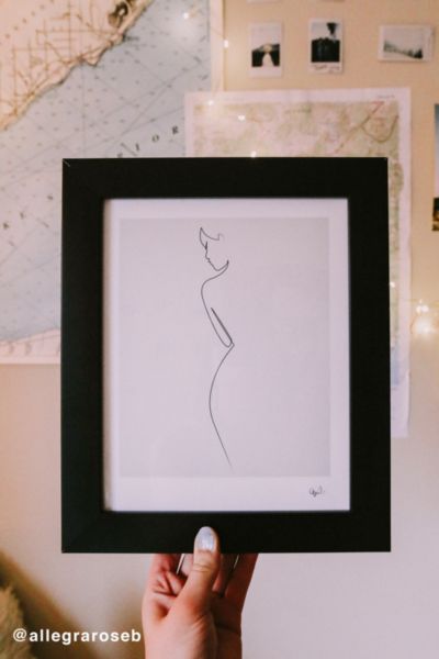 Reproduction artistique One Line Nude Quibe