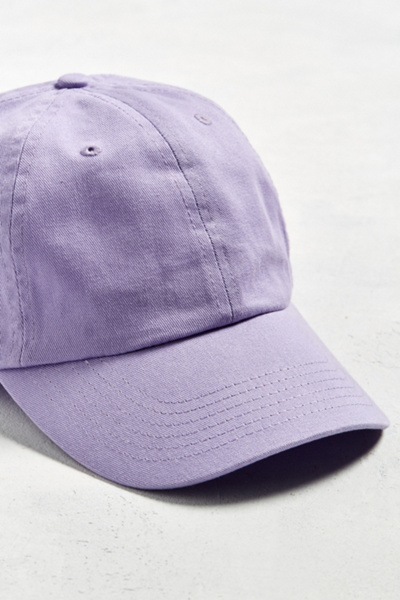 pink curved brim hat