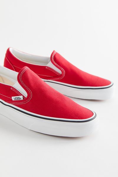 red slide on vans