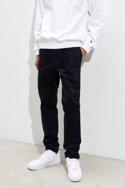 black skinny chino pants mens