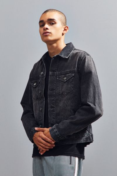 urban outfitters jean jacket mens