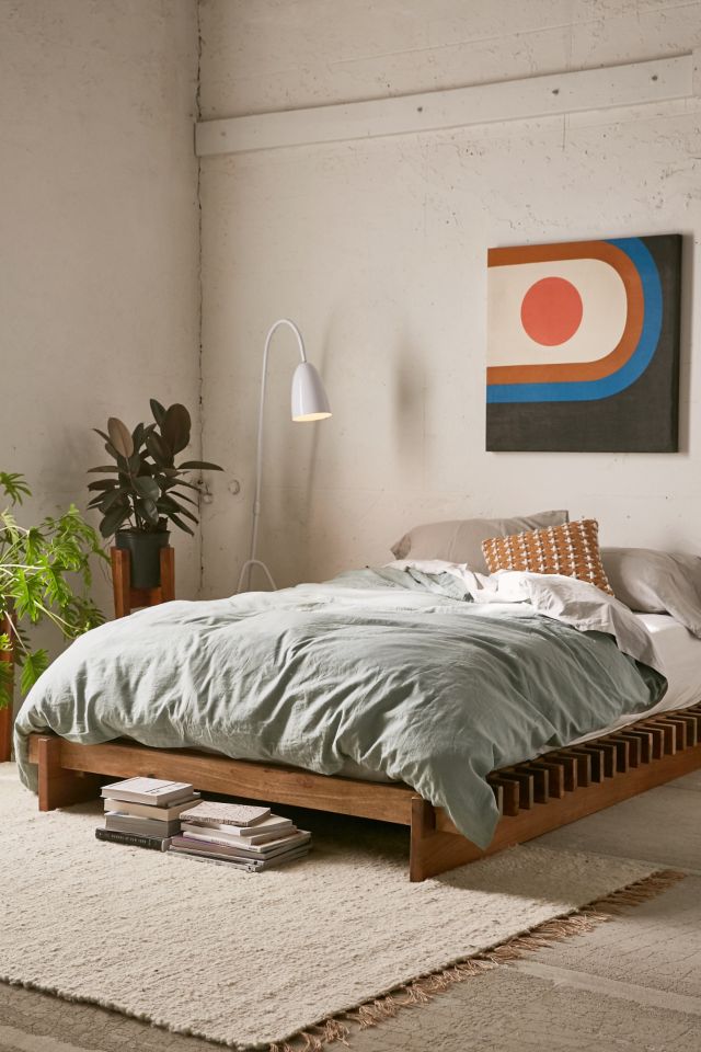 Sarah Slatted Platform Bed Urban Outfitters