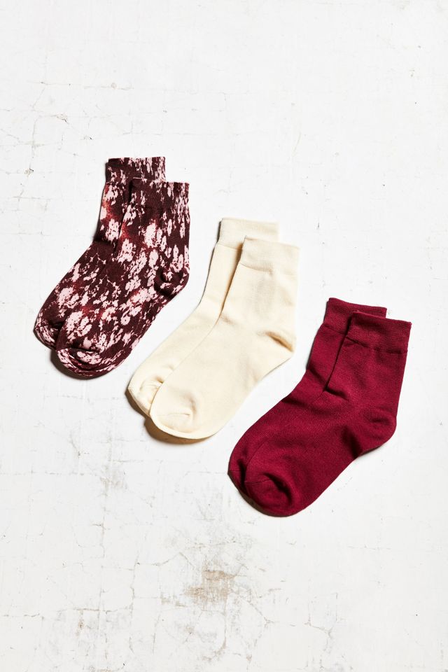 Out From Under Basic Trouser Sock 3 Pack Urban Outfitters