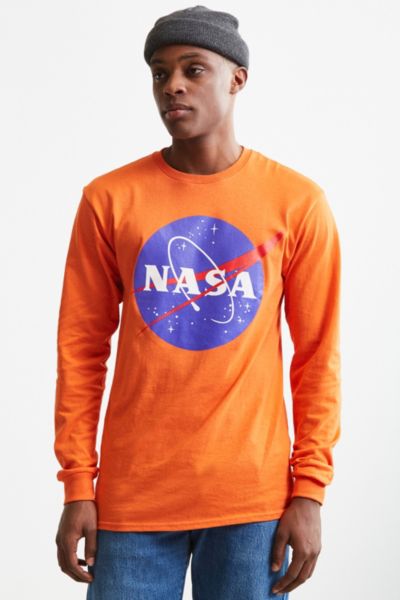 nasa orange sweatshirt