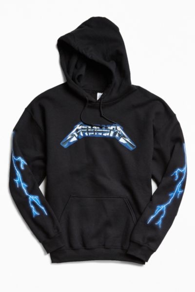 metallica ride the lightning hoodie