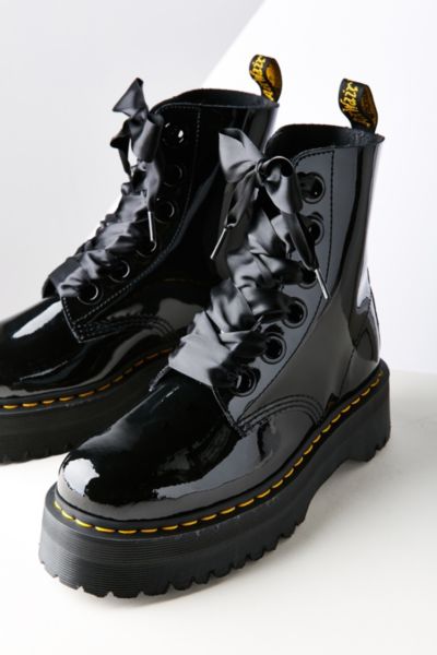 black patent molly lolita boots