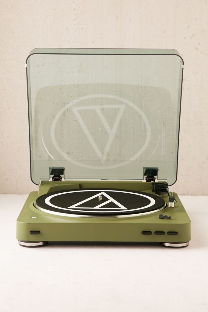 AudioTechnica X UO Olive ATLP60 Bluetooth Record Player Urban Outfitters