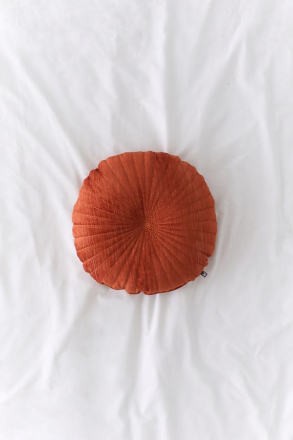Shelly Round Velvet Pillow Urban Outfitters Canada
