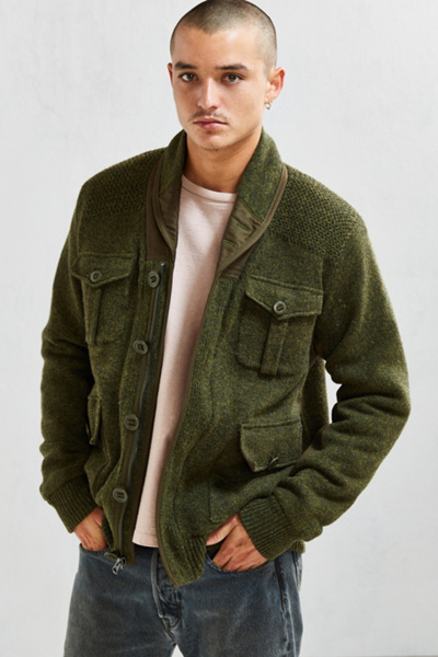 urban outfitters sherpa cardigan