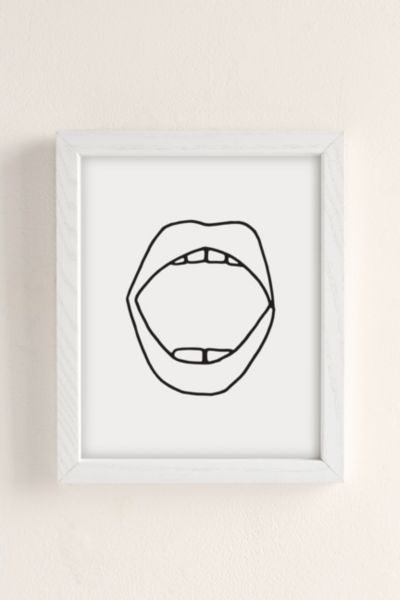 Reproduction artistique Mouth Cult Paper