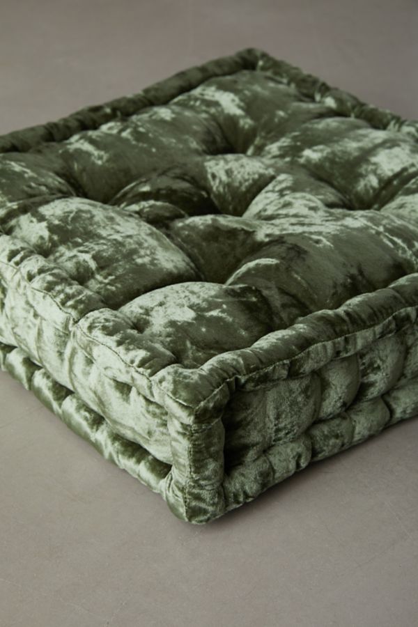 Ruthie Velvet Floor Pillow Urban Outfitters Canada