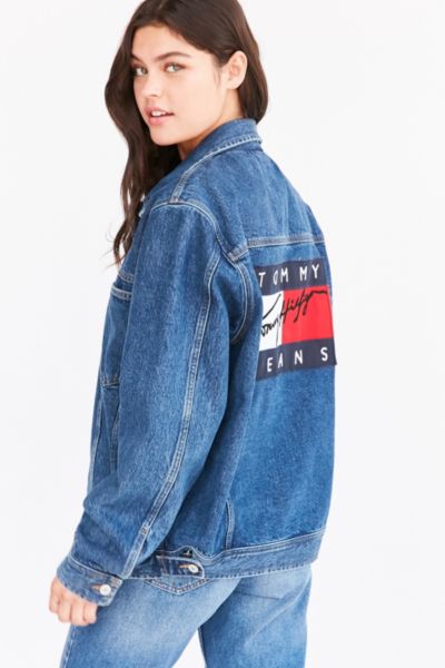 tommy jean denim jacket