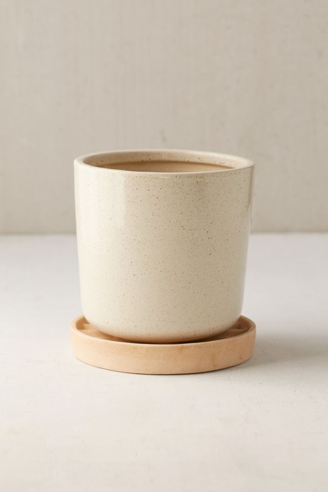 Parker 6" Planter + Drainage Tray Set Urban Outfitters