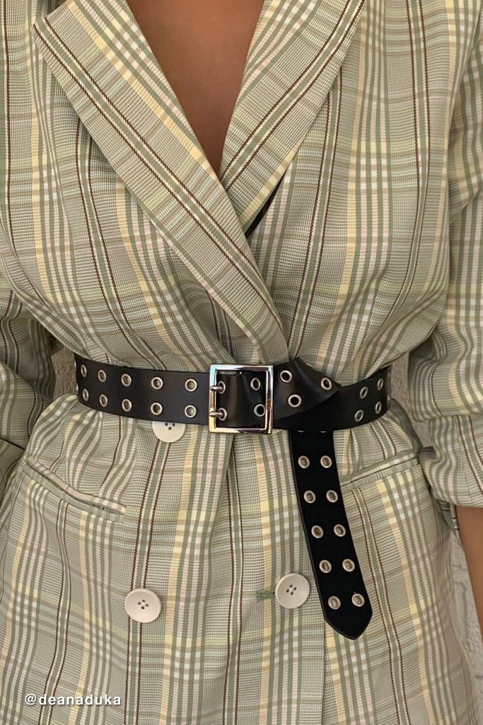 Square Double Prong Belt | Urban Outfitters