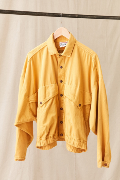 mustard yellow jacket